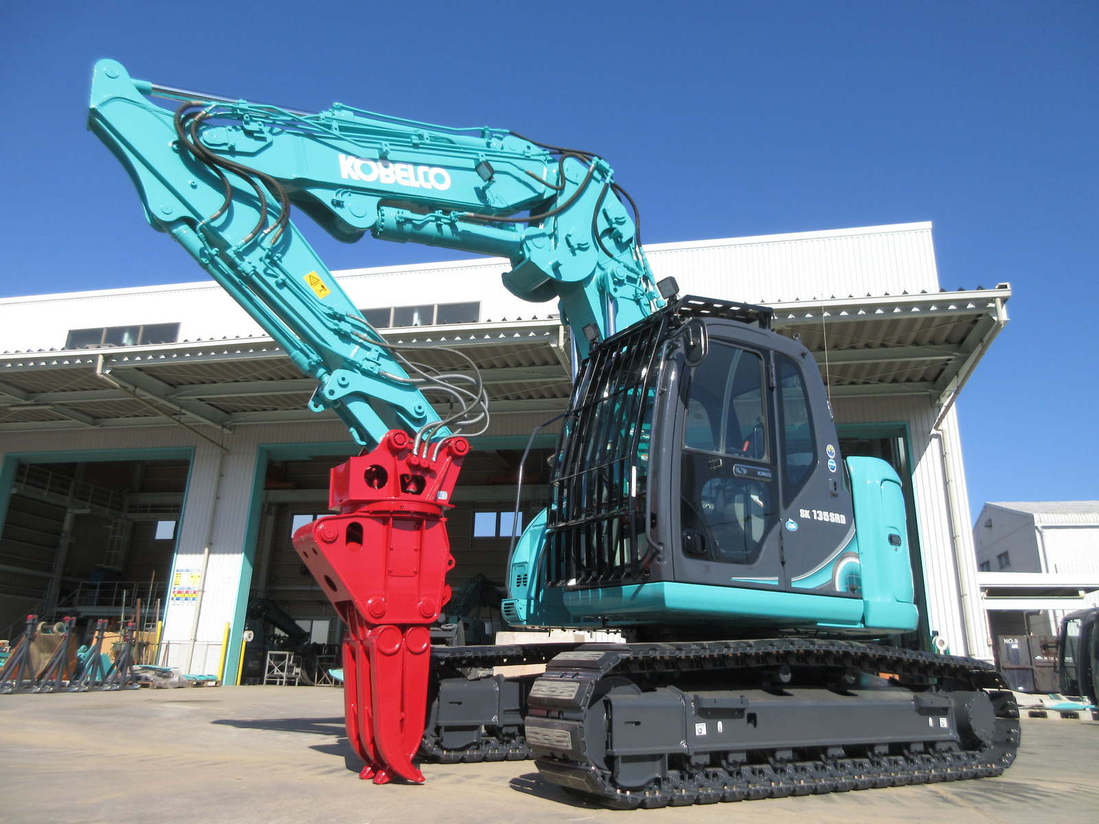 Used Construction Machine Used KOBELCO KOBELCO Demolition excavators Long front SK135SRDLC-2