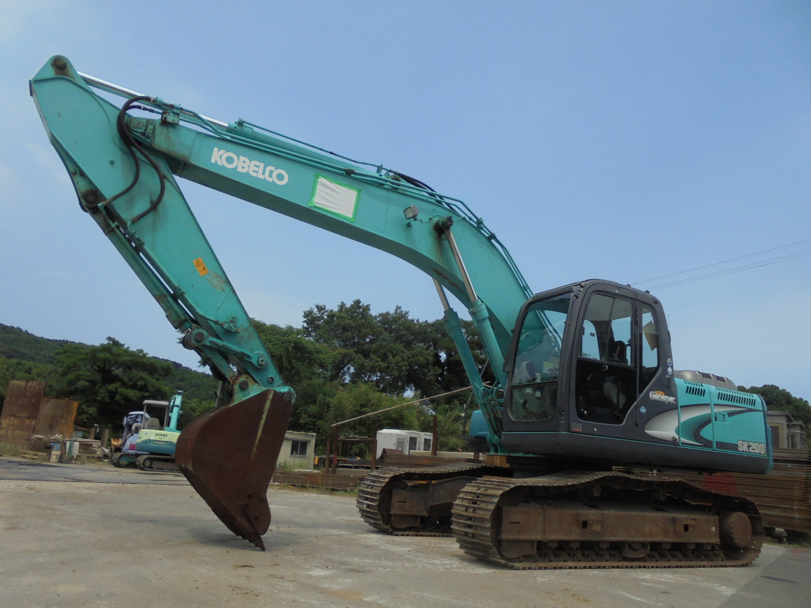 中古建設機械 中古 コベルコ建機 KOBELCO 油圧ショベル・バックホー ０．７－０．９立米 SK200-8