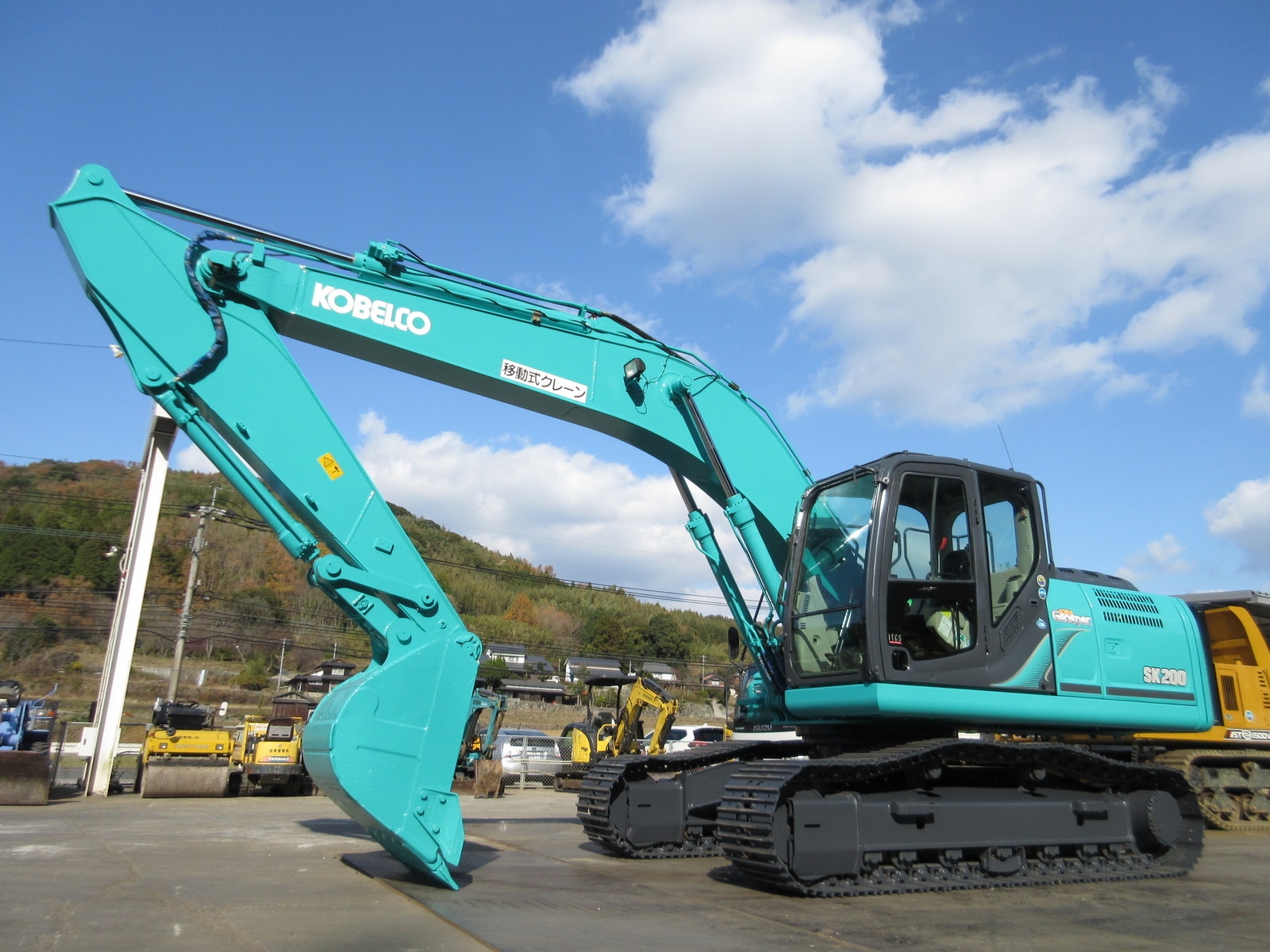 Used Construction Machine Used KOBELCO KOBELCO Excavator 0.7-0.9m3 SK200-9