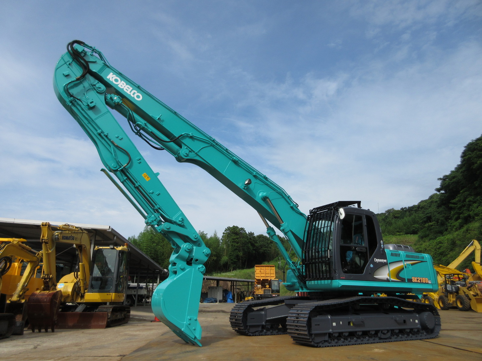 Used Construction Machine Used HITACHI HITACHI Demolition excavators Long front SK210DLC-8