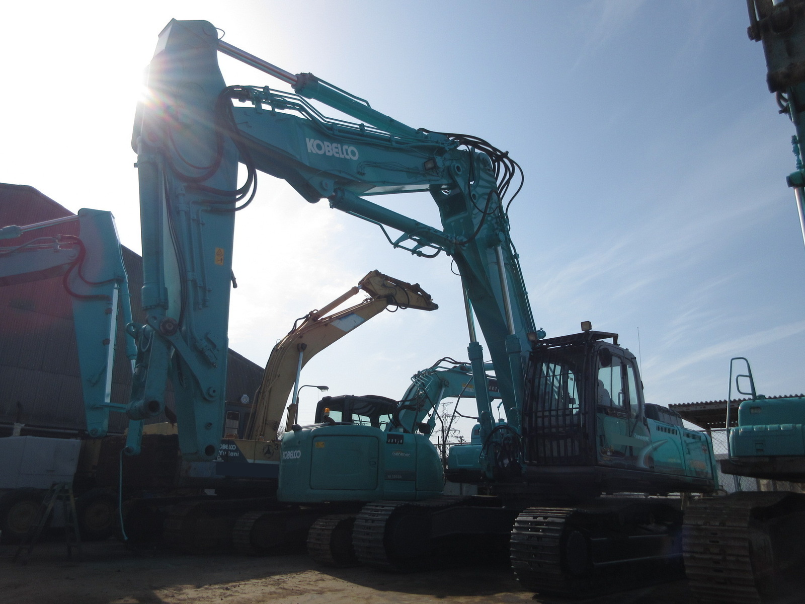 中古建設機械 中古 神鋼コベルコ建機 KOBELCO 解体機 ロングフロント・ハイリフト SK350DLC-8