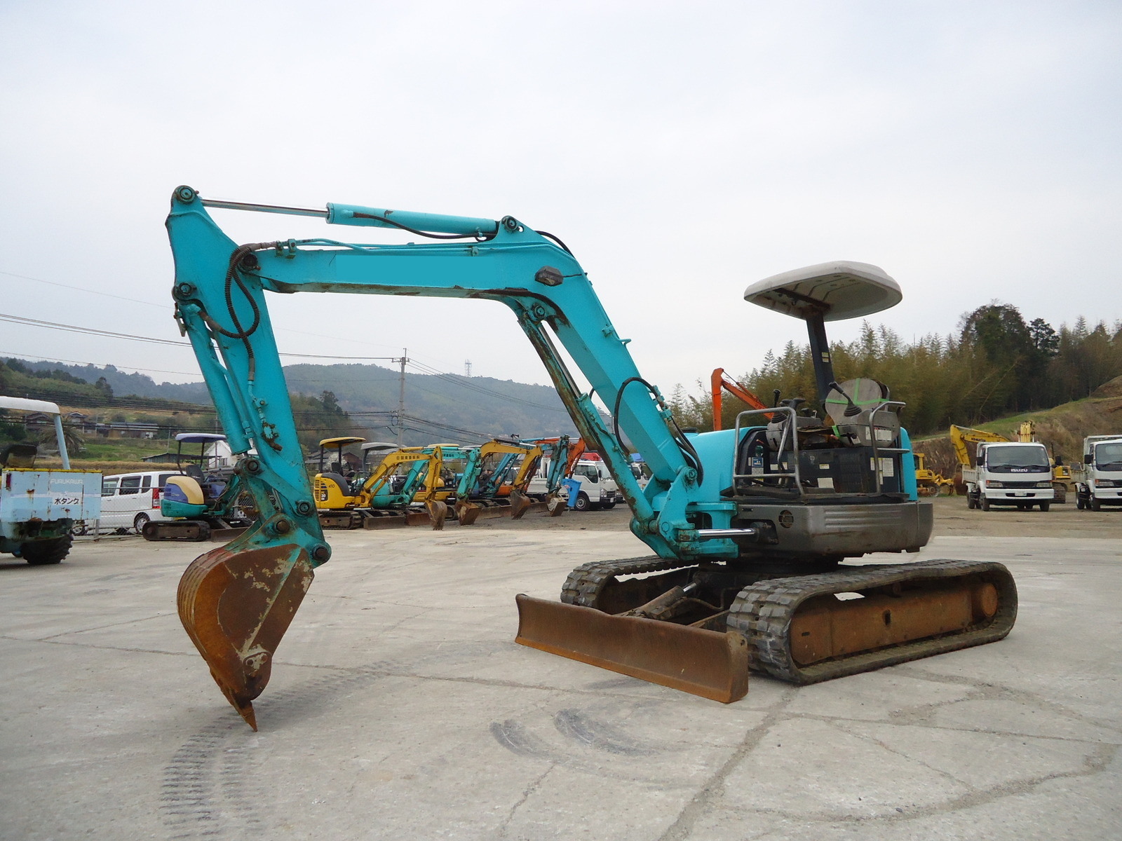 中古建設機械 中古 神鋼コベルコ建機 KOBELCO 油圧ショベル・バックホー ０．２－０．３立米 SK45SR