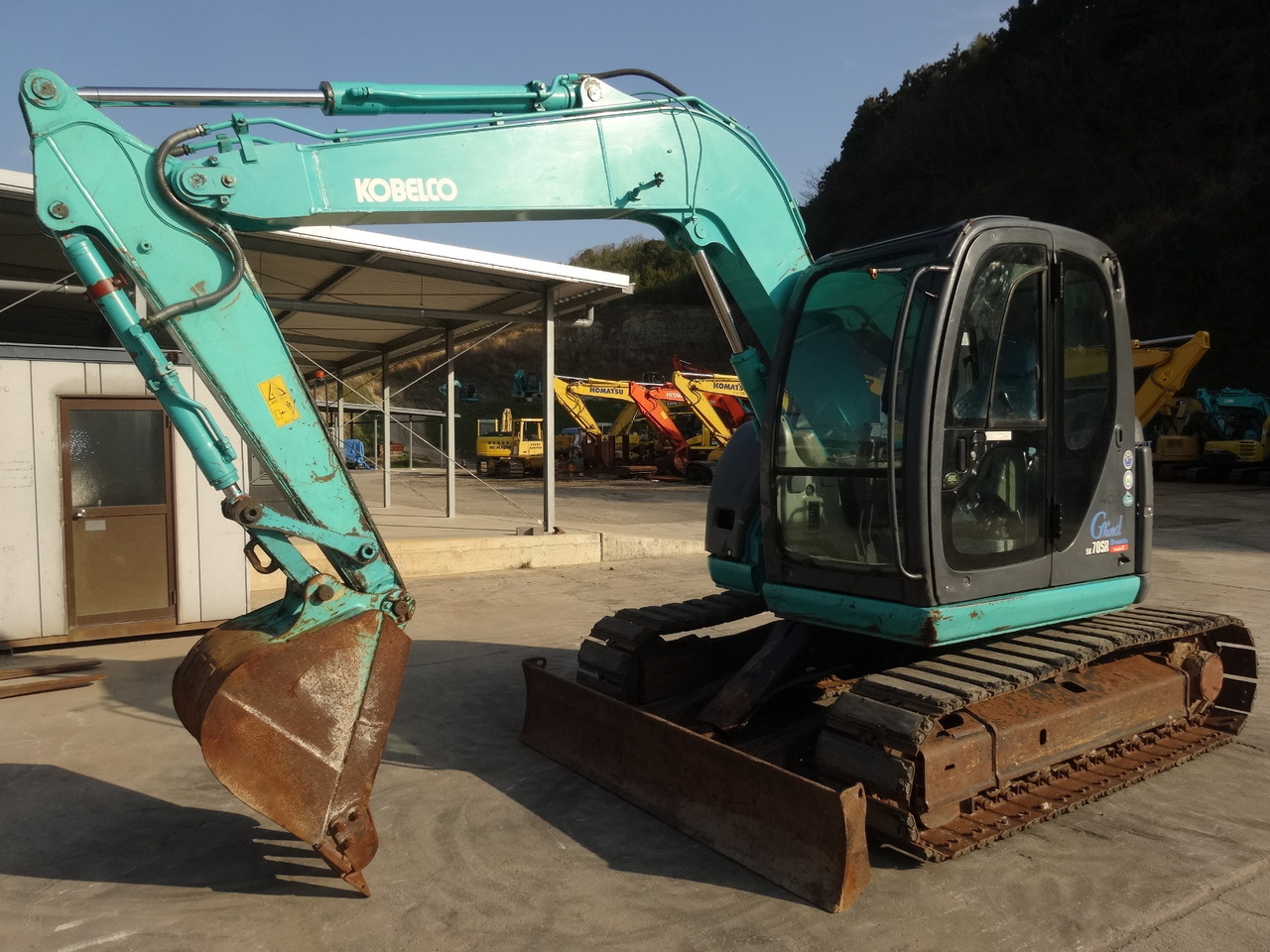 Used Construction Machine Used KOBELCO KOBELCO Excavator 0.2-0.3m3 SK70SR-1ES