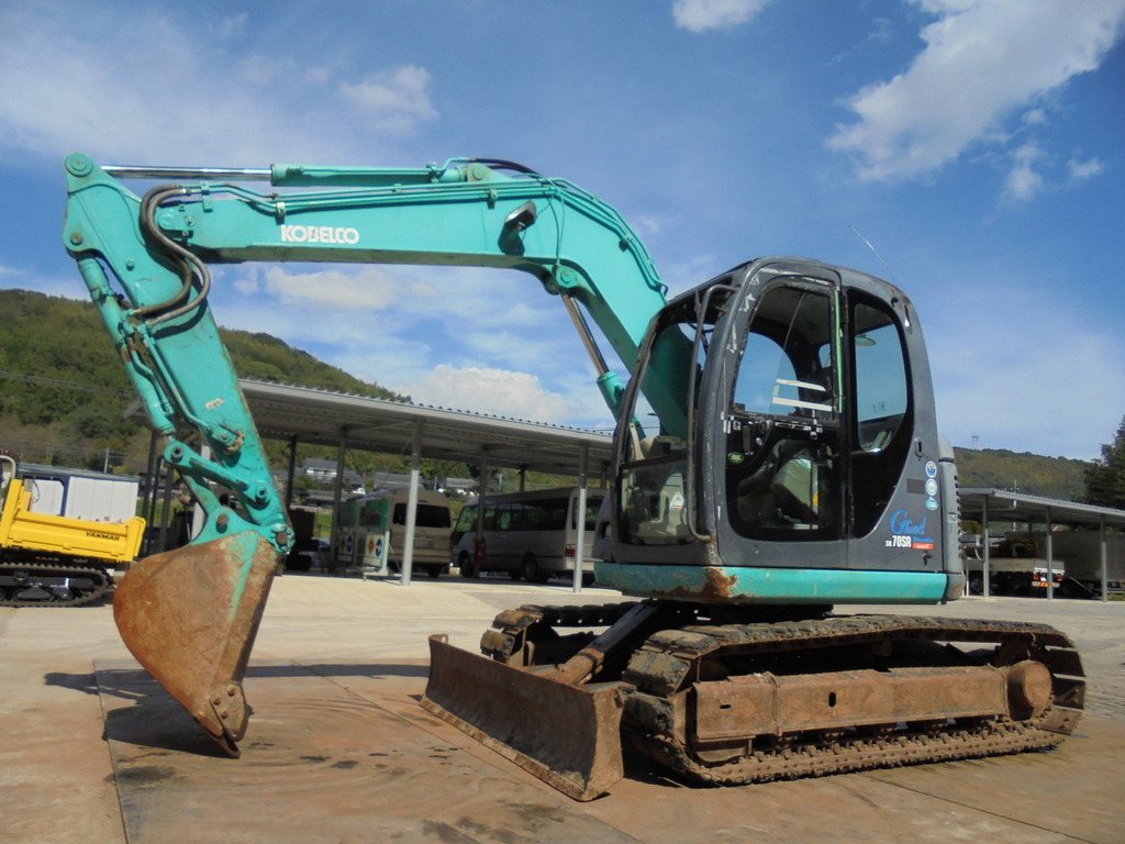 中古建設機械 中古 コベルコ建機 KOBELCO 油圧ショベル・バックホー ０．２－０．３立米 SK70SR-1ES