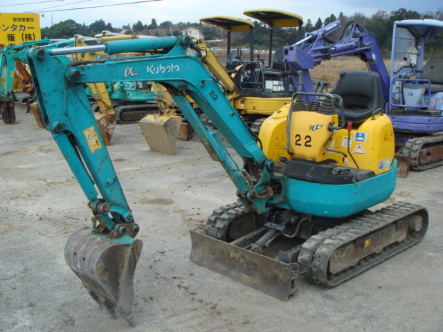 Used Construction Machine Used KUBOTA KUBOTA Excavator ~0.1m3 U-15-3