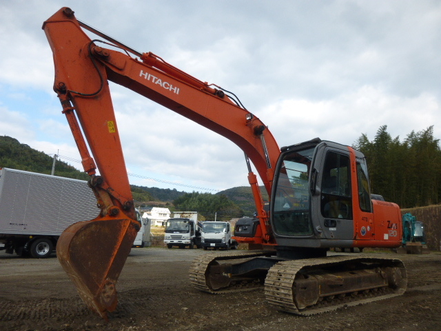 中古建設機械 中古 日立建機 HITACHI 油圧ショベル・バックホー ０．４－０．５立米 ZX120