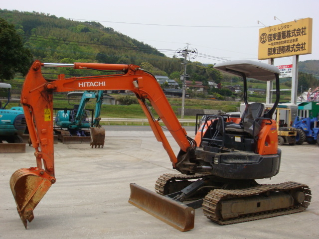 中古建設機械 中古 日立建機 HITACHI 油圧ショベル・バックホー ０．１立米以下 ZX35U