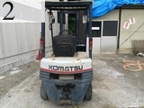 Used Construction Machine Used KOMATSU KOMATSU Forklift Gasoline engine FG14D-15