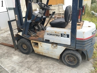 Used Construction Machine Used KOMATSU KOMATSU Forklift Gasoline engine FG14D-15