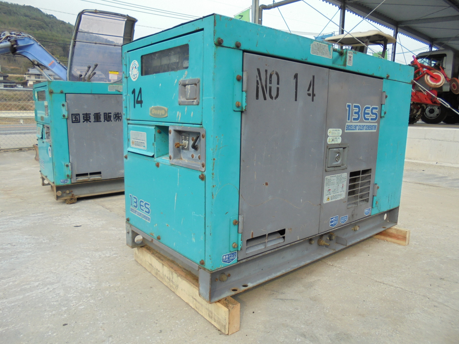 Used Construction Machine Used DENYO DENYO Generator  DCA-13ESY