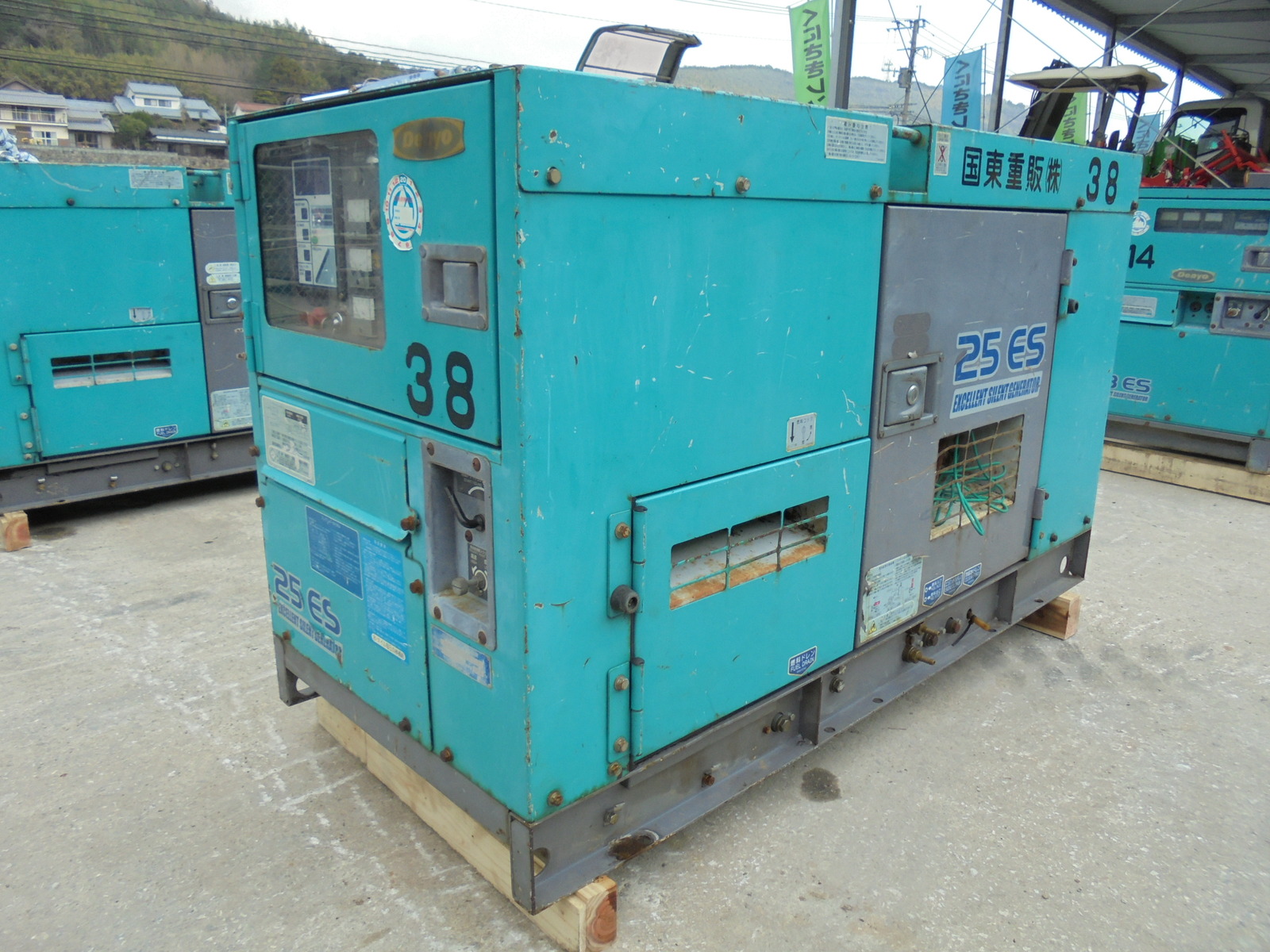 Used Construction Machine Used DENYO DENYO Generator  DCA-25ESI