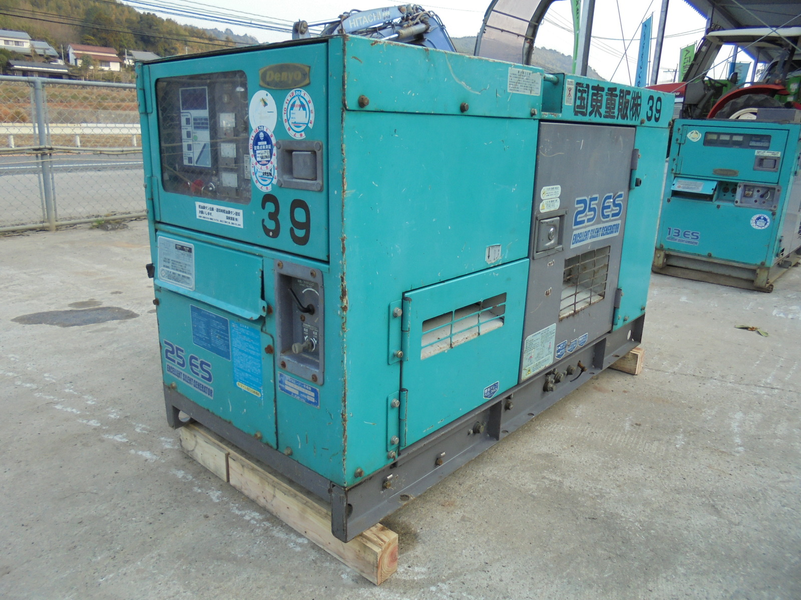 Used Construction Machine Used DENYO DENYO Generator  DCA-25ESI