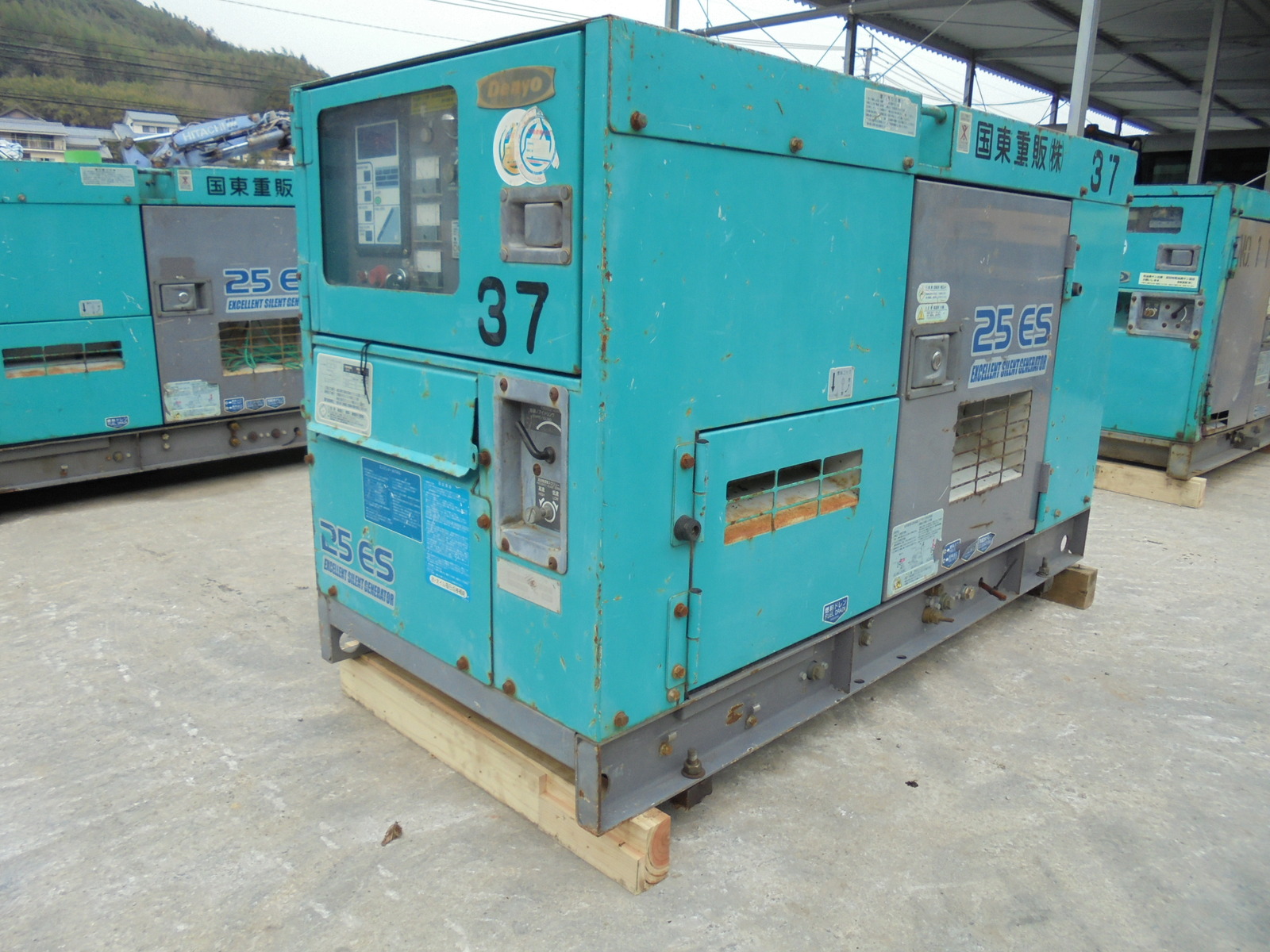 Used Construction Machine Used DENYO DENYO Generator  DCA-25EST