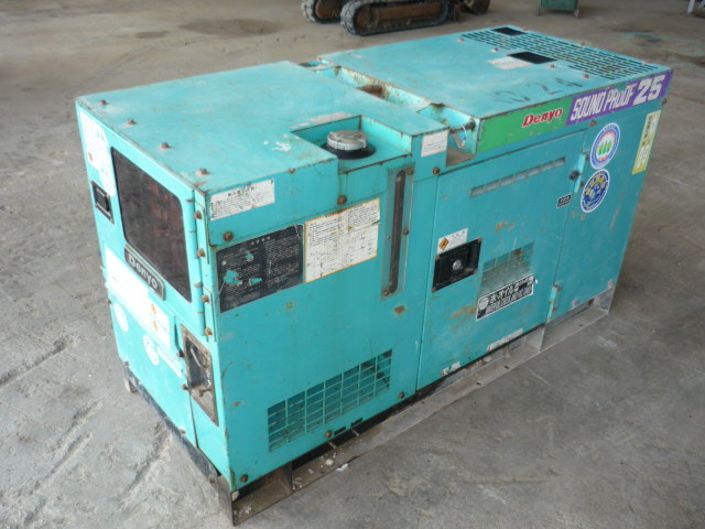 Used Construction Machine Used DENYO DENYO Generator  DCA-25SPI-C