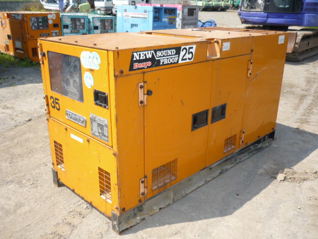 Used Construction Machine Used DENYO DENYO Generator  DCA-25SPI-II