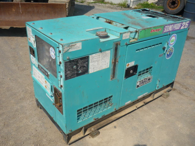 Used Construction Machine Used DENYO DENYO Generator  DCA-25SPI