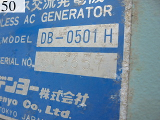 Used Construction Machine Used DENYO DENYO Generator  DCA-45SPH