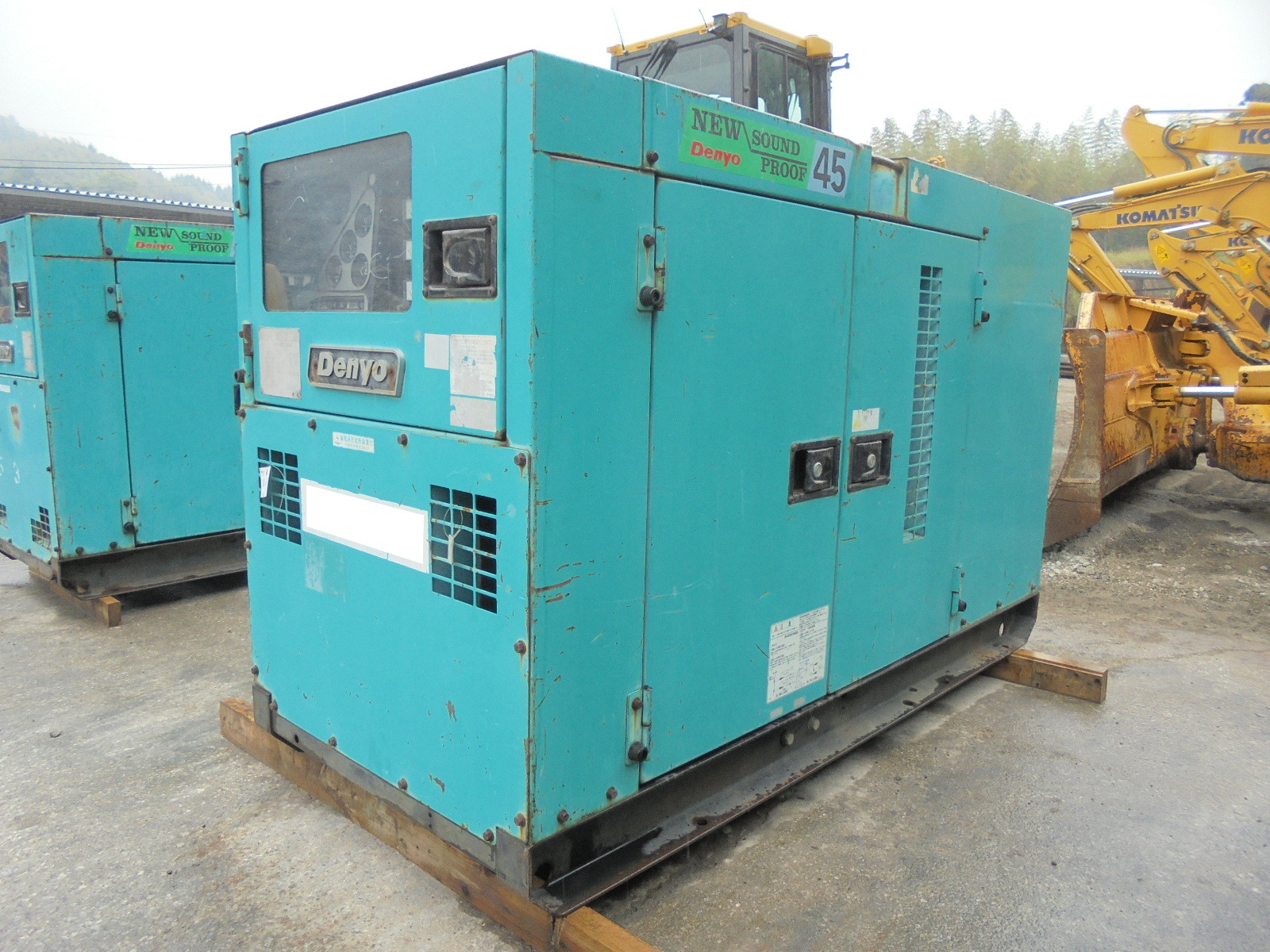 Used Construction Machine Used DENYO DENYO Generator  DCA-45SPH