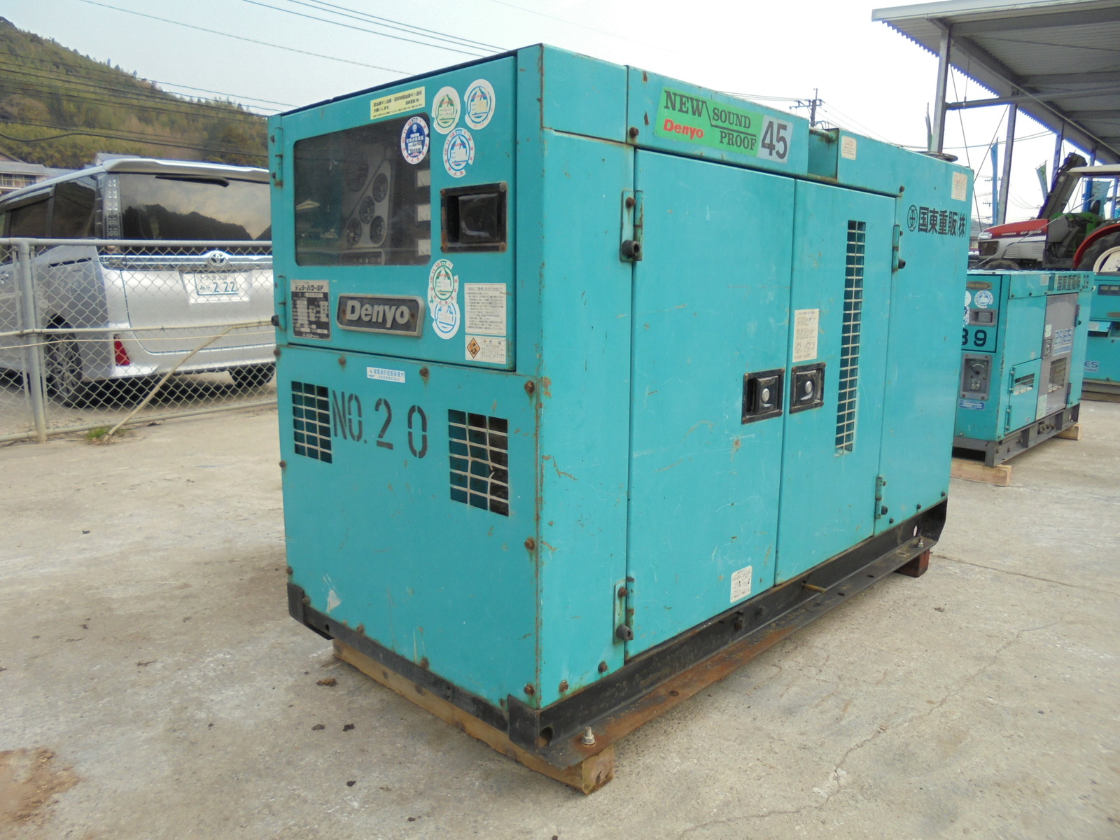 Used Construction Machine Used DENYO DENYO Generator  DCA-45SPI