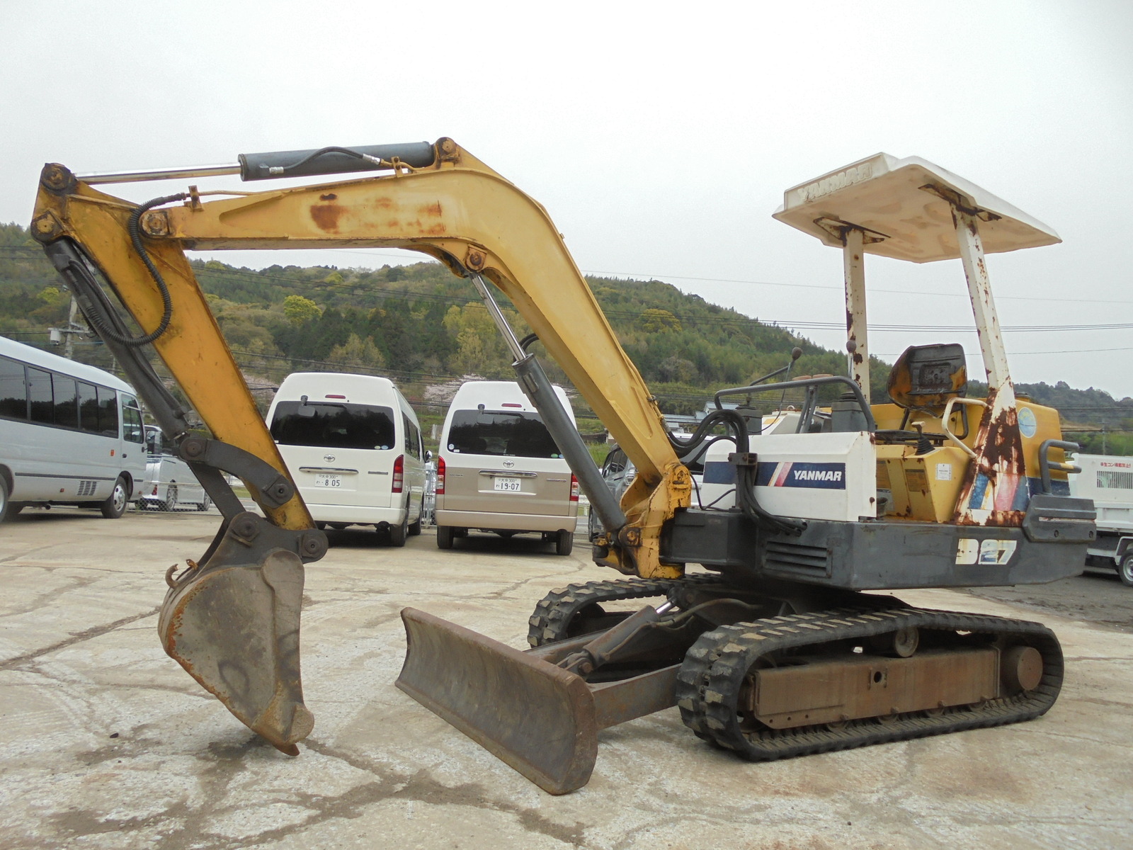 Used Construction Machine Used YANMAR YANMAR Excavator ~0.1m3 B27-1