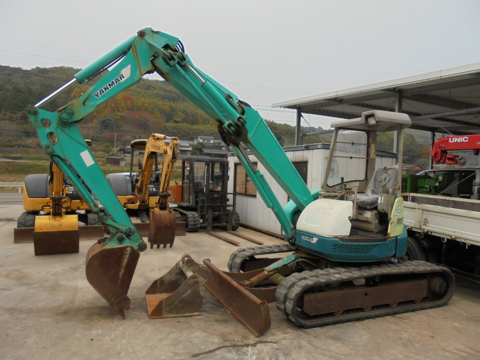 Used Construction Machine Used YANMAR YANMAR Excavator 0.2-0.3m3 B6-3