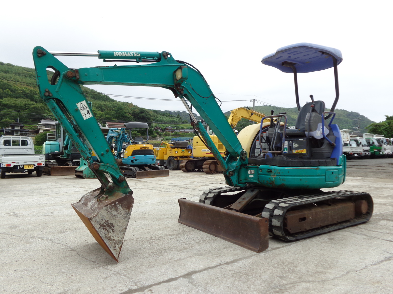 Used Construction Machine Used KOMATSU KOMATSU Excavator ~0.1m3 PC30MR-1