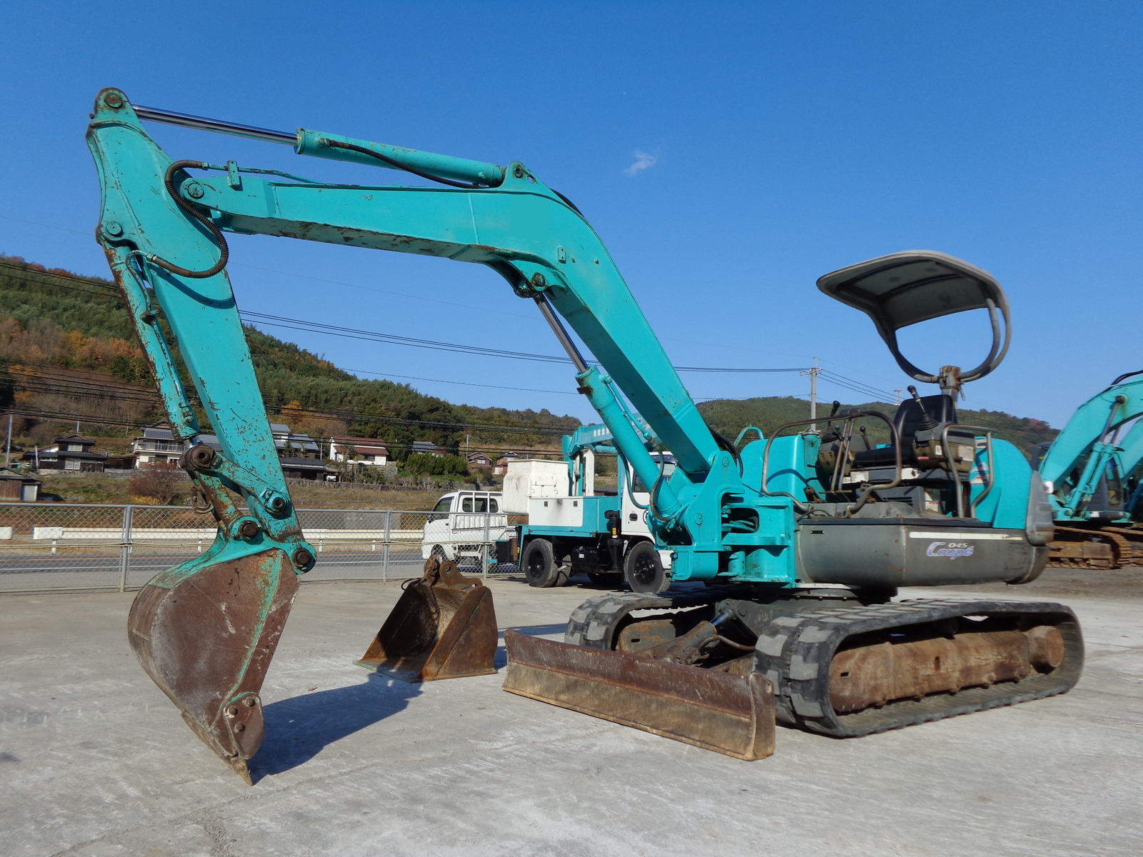 Used Construction Machine Used KOBELCO KOBELCO Excavator 0.2-0.3m3 SK045-2