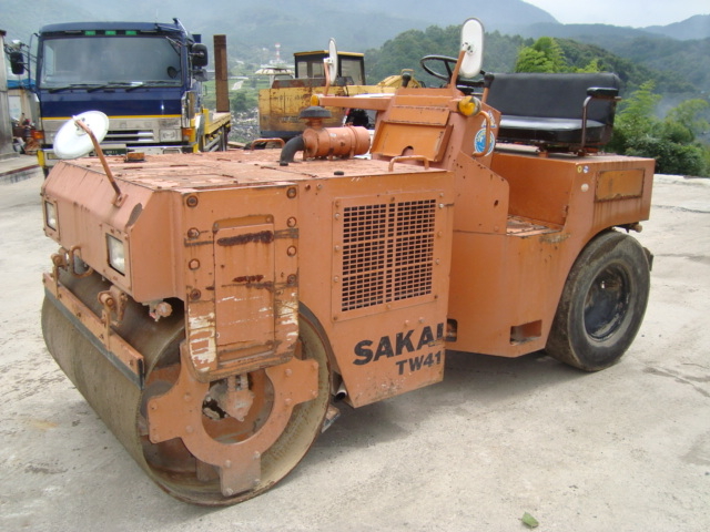 Used Construction Machine Used SAKAI SAKAI Roller Vibration rollers for paving TW41