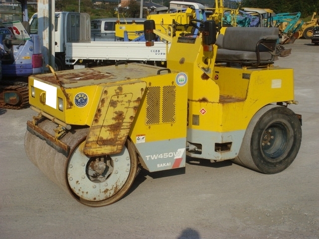 Used Construction Machine Used SAKAI SAKAI Roller Vibration rollers for paving TW450W