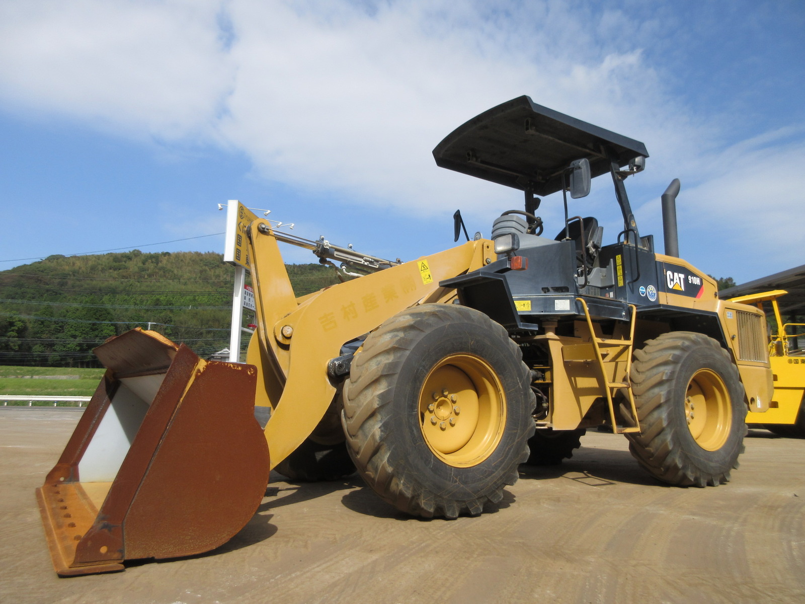 Used Construction Machine Used CAT CAT Wheel Loader bigger than 1.0m3 910H