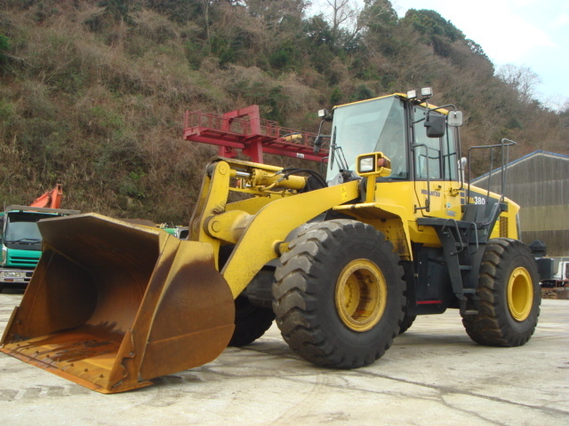 Used Construction Machine Used KOMATSU KOMATSU Wheel Loader bigger than 1.0m3 WA380-6