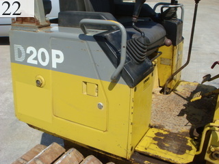 Used Construction Machine Used KOMATSU KOMATSU Bulldozer  D20P-7