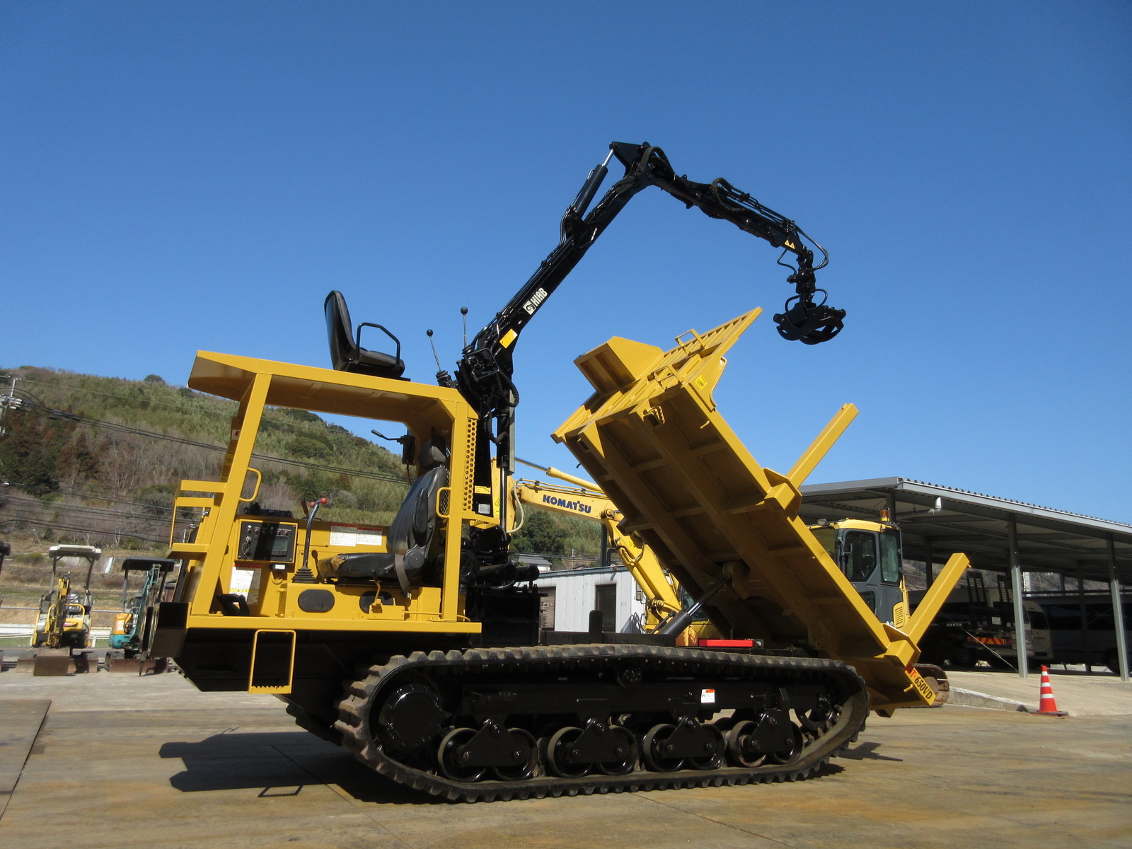 Used Construction Machine Used MOROOKA MOROOKA Forestry excavators Forwarder MST-650VDL