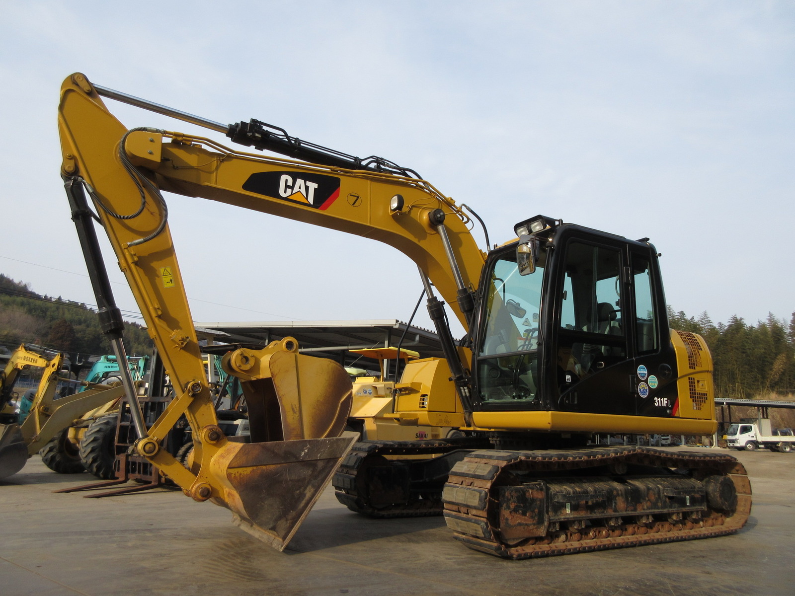 Used Construction Machine Used CAT CAT Excavator 0.4-0.5m3 311FLRR