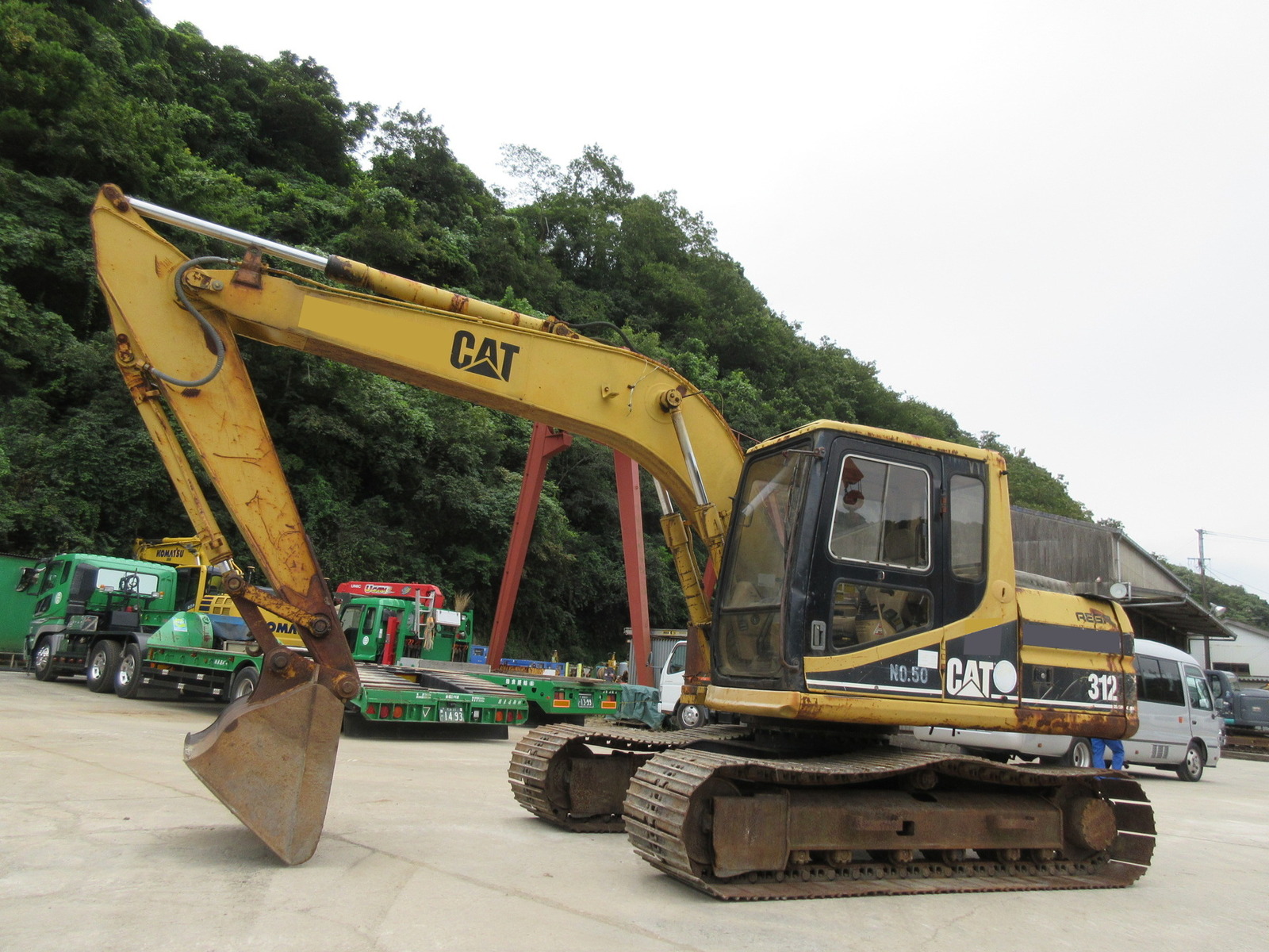 Used Construction Machine Used CAT CAT Excavator 0.4-0.5m3 312