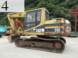 Used Construction Machine Used CAT CAT Excavator 0.4-0.5m3 312