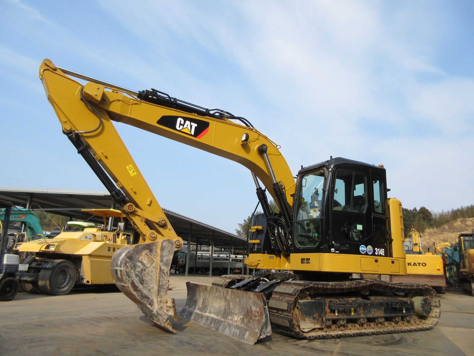 Used Construction Machine Used CAT CAT Excavator 0.4-0.5m3 314ECR