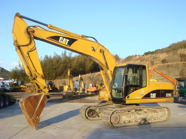 Used Construction Machine Used CAT CAT Excavator 0.7-0.9m3 320C