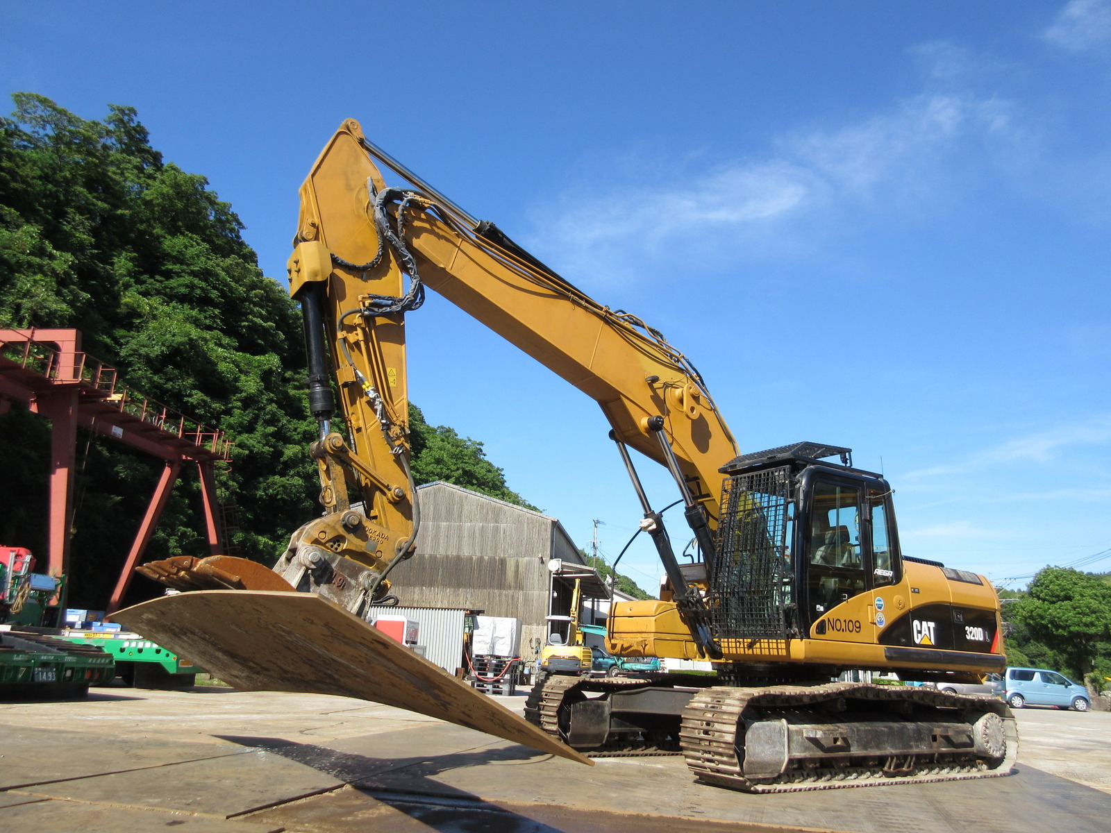 Used Construction Machine Used CAT CAT Material Handling / Recycling excavators Magnet 320DL-E