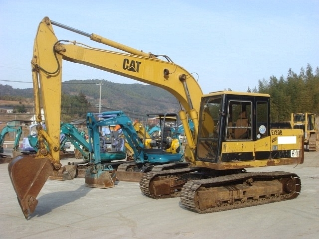 Used Construction Machine Used CAT CAT Excavator 0.4-0.5m3 E120B