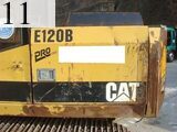 Used Construction Machine Used CAT CAT Excavator 0.4-0.5m3 E120B