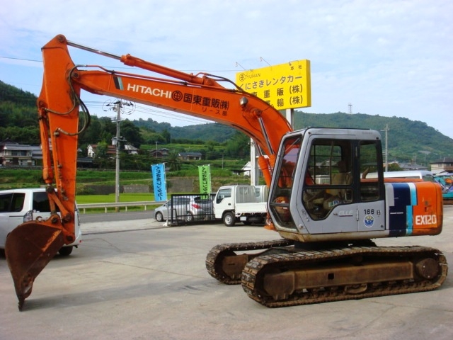 Used Construction Machine Used HITACHI HITACHI Excavator 0.4-0.5m3 EX120G-2