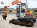 Used Construction Machine Used HITACHI HITACHI Excavator 0.2-0.3m3 EX75US-5