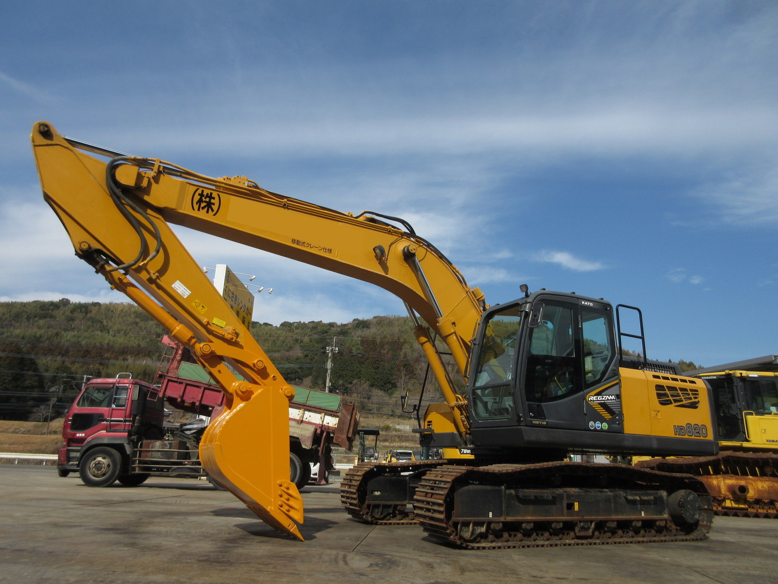 Used Construction Machine Used KATO WORKS KATO WORKS Excavator 0.7-0.9m3 HD820-7