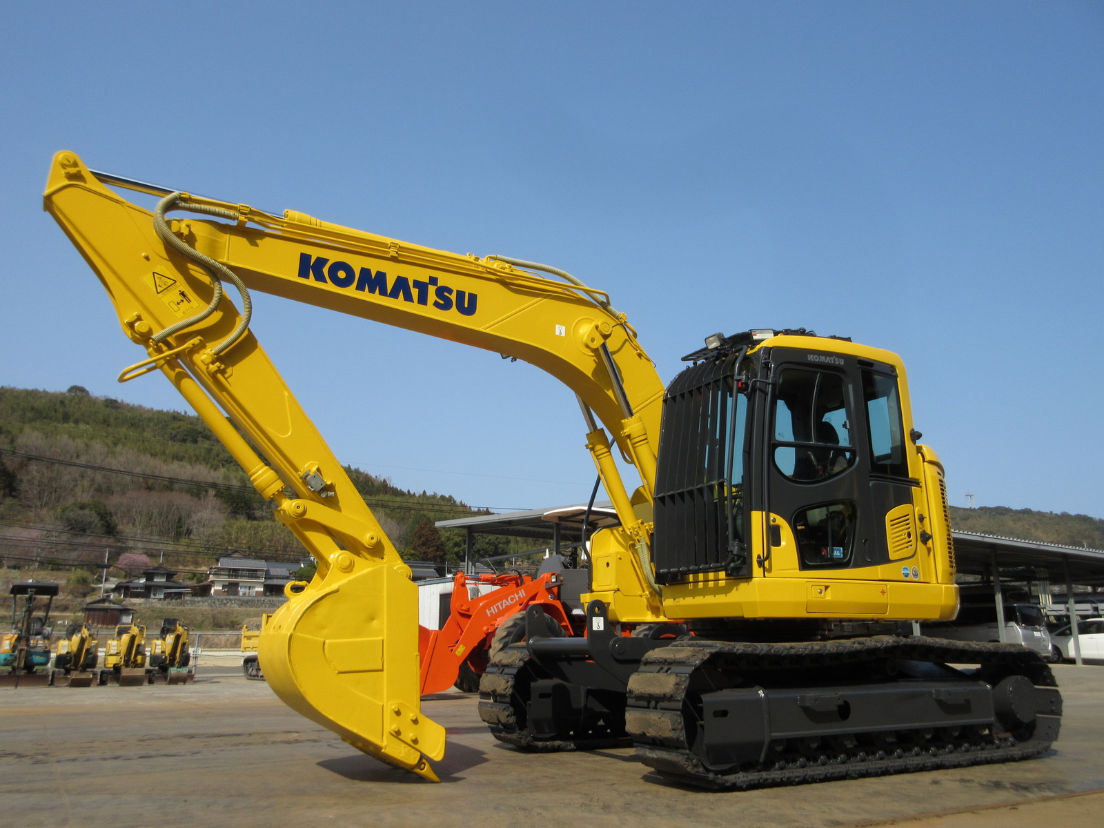 Used Construction Machine Used KOMATSU KOMATSU Demolition excavators Demolition backhoe PC138US-10