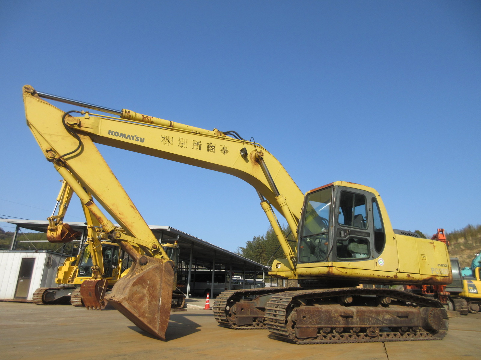 Used Construction Machine Used KOMATSU KOMATSU Excavator 0.7-0.9m3 PC200-6