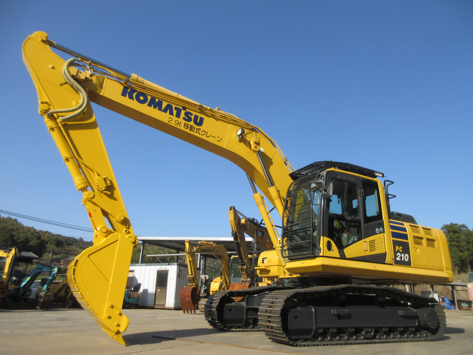 Used Construction Machine Used KOMATSU KOMATSU Demolition excavators Demolition backhoe PC210-10