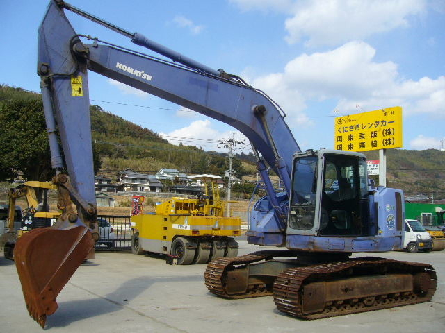 中古建設機械 中古 コマツ KOMATSU 油圧ショベル・バックホー ０．７－０．９立米 PC228US-2