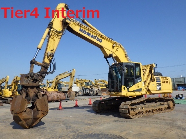 Used Construction Machine Used KOMATSU KOMATSU Material Handling / Recycling excavators Grapple PC230LC-10