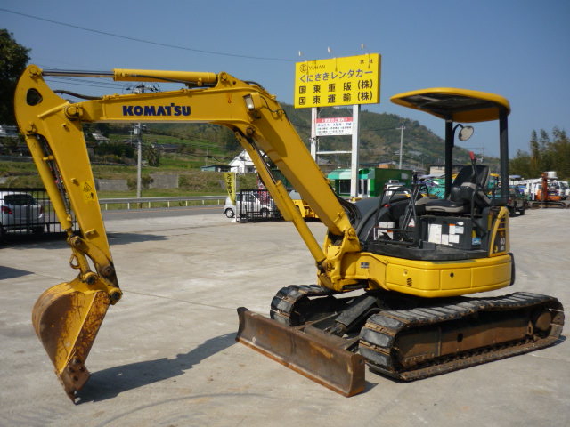 Used Construction Machine Used KOMATSU KOMATSU Excavator 0.2-0.3m3 PC40MR-2